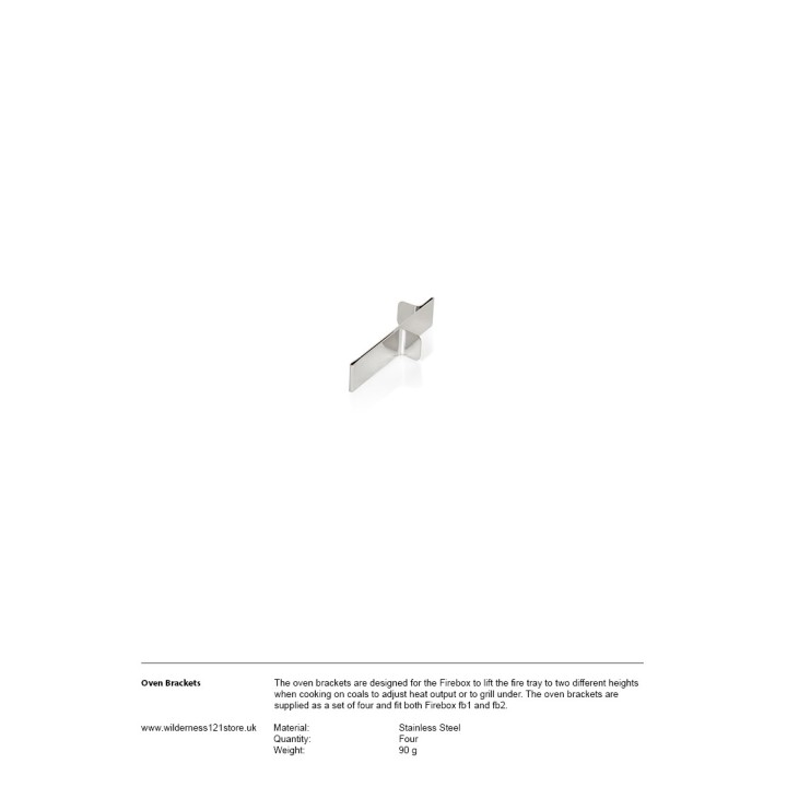 Firebox Brackets fact sheets