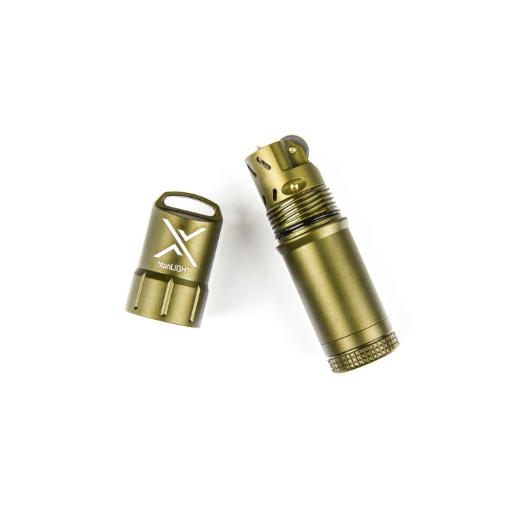Exotac titanLIGHT Lighter open view