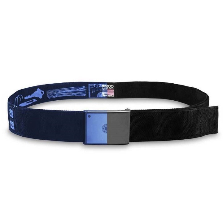 Wazoo Cache Belt - Black - xray showing what you can store inside
