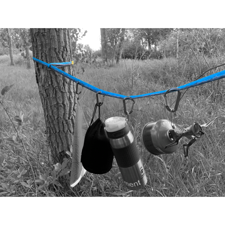 Outdoor Element Charlottes Webbing  black and shite
