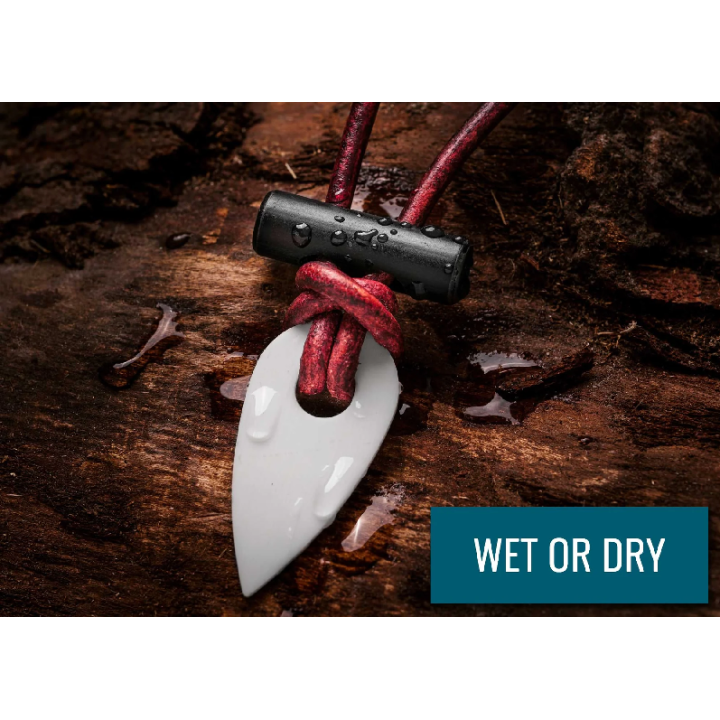 wazoo spark necklace works wet and dry