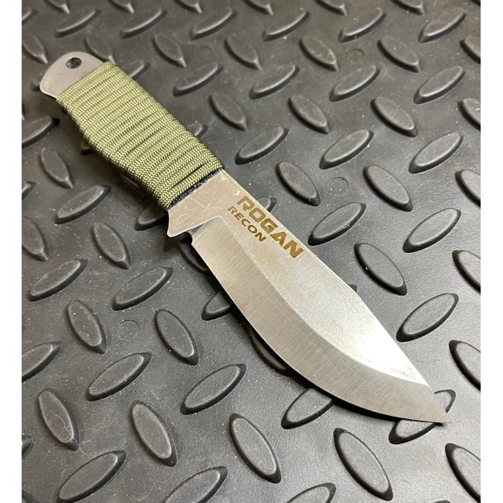 ROGAN RECON knife green wrap