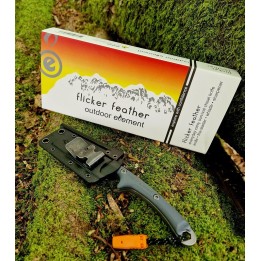 Outdoor element flicker feather with box
