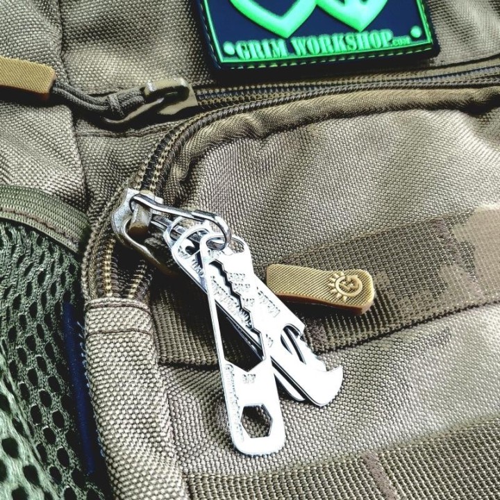 Grim Workshop - Multi Wrench Micro Tool on pack