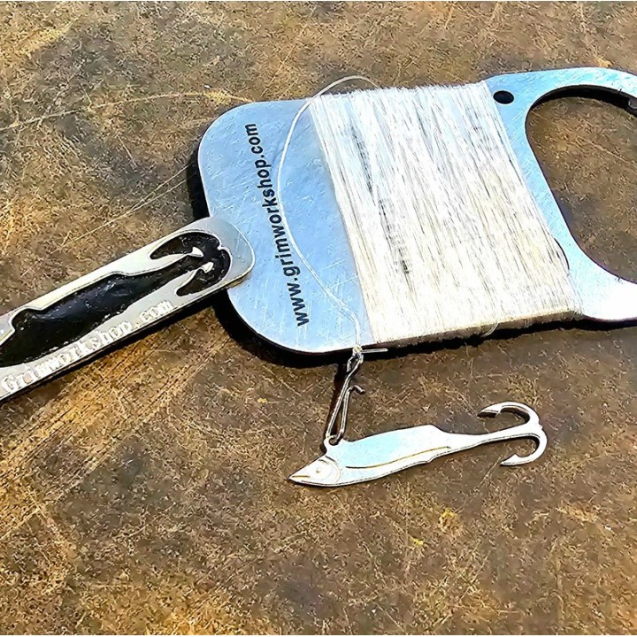 Grim Workshop - Minnow Lure Micro Tool with hand caster