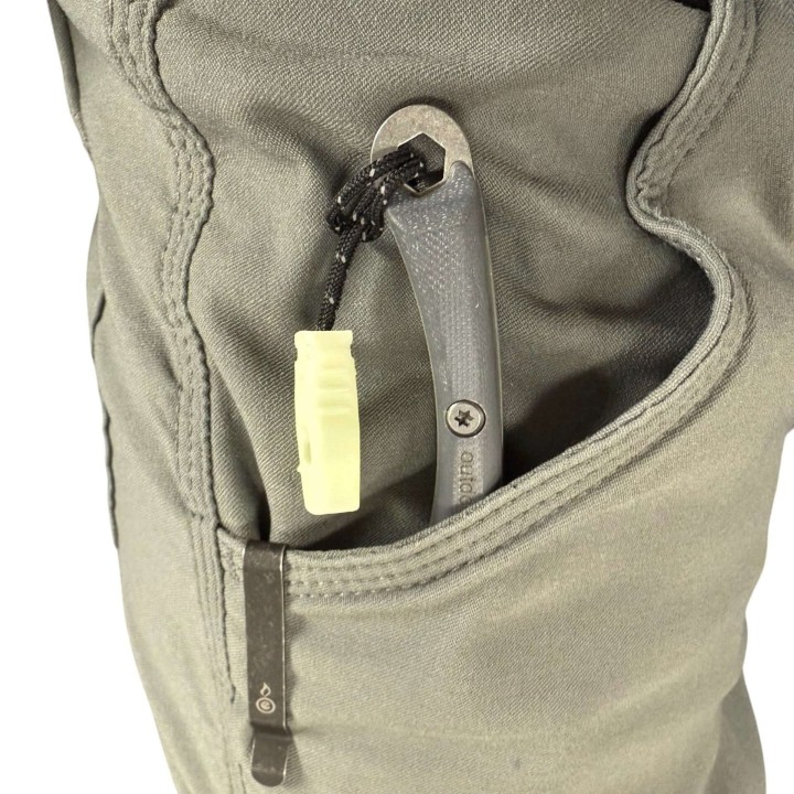 Outdoor Element Fixed Feather Knife Pocket Clip in pocket 2