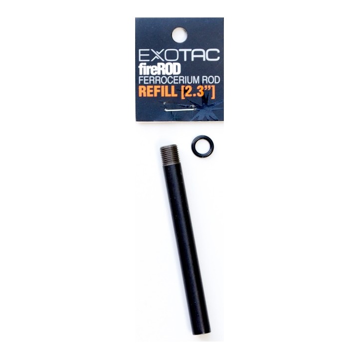 EXOTAC fireROD replacement Ferrocerium Fire Steel 2.4" refill kit