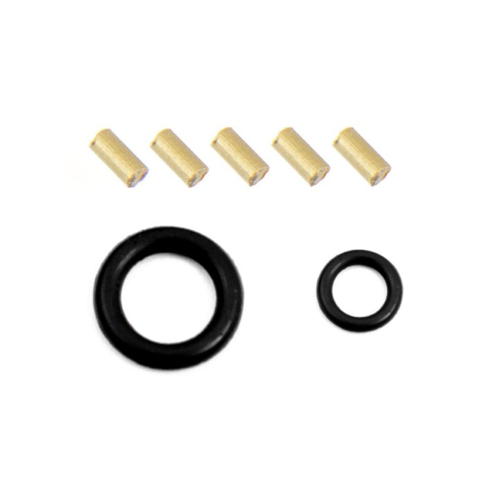 Exotac nanoSPARK Refill Flint Kit contains 5 flints and 2 o-rings