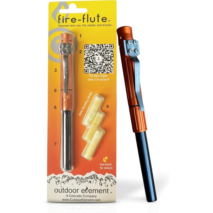 outdoor element fire flute package