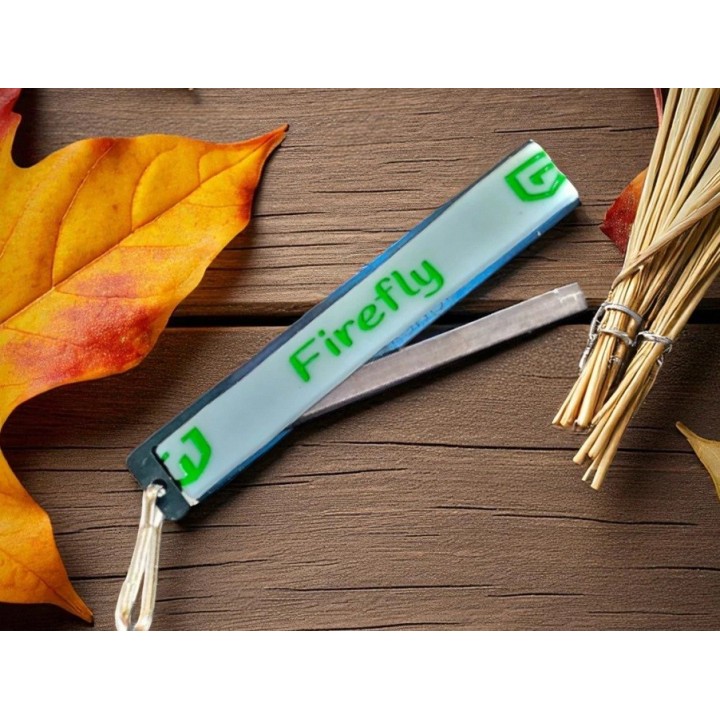 Grim Workshop fire starter glow in the dark handle ferrocerium rod