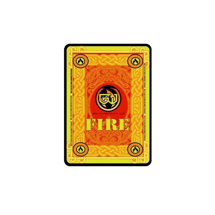 Grim Workshop Survival Playing Cards Fire Deck