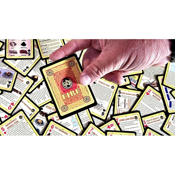 Grim workshop Fire Deck comprehensive survival library that fits in your pocket