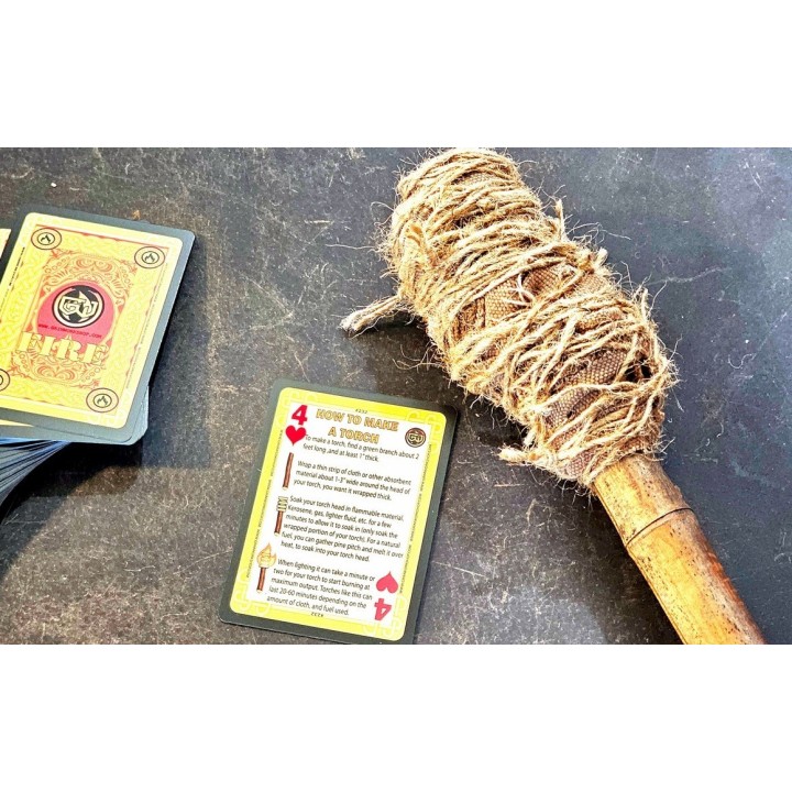 Grim workshop fire cards Learn the essential skill of fire starting