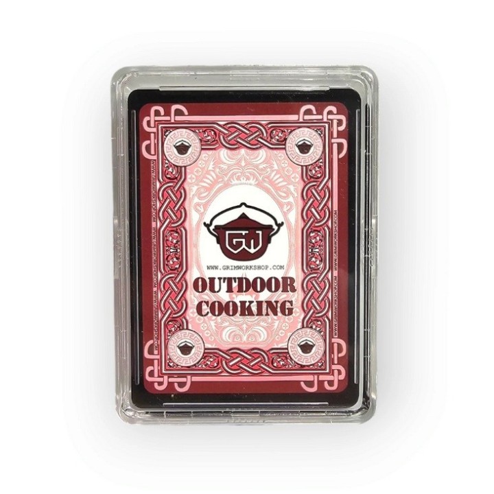 Grim Survival Playing Cards Cooking and Water Purification Deck playing cards