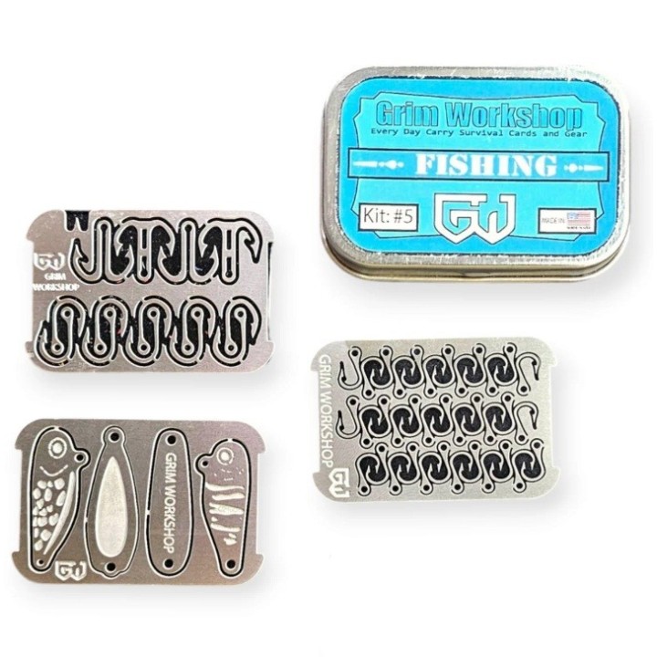grim Workshop Fishing PAK Kit pocket sized fishing kit