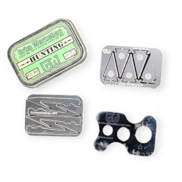 Grim Workshop Hunting PAK Kit: Feed Yourself in the Wild scraper pak Arrowhead PAK Fishing Spear PAK