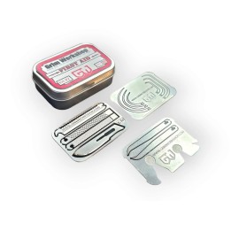 Grim Workshop First Aid PAK Kit pocket sized Suturing kit Precision First Aid Tools Tick Removal & Multi-Function Tool