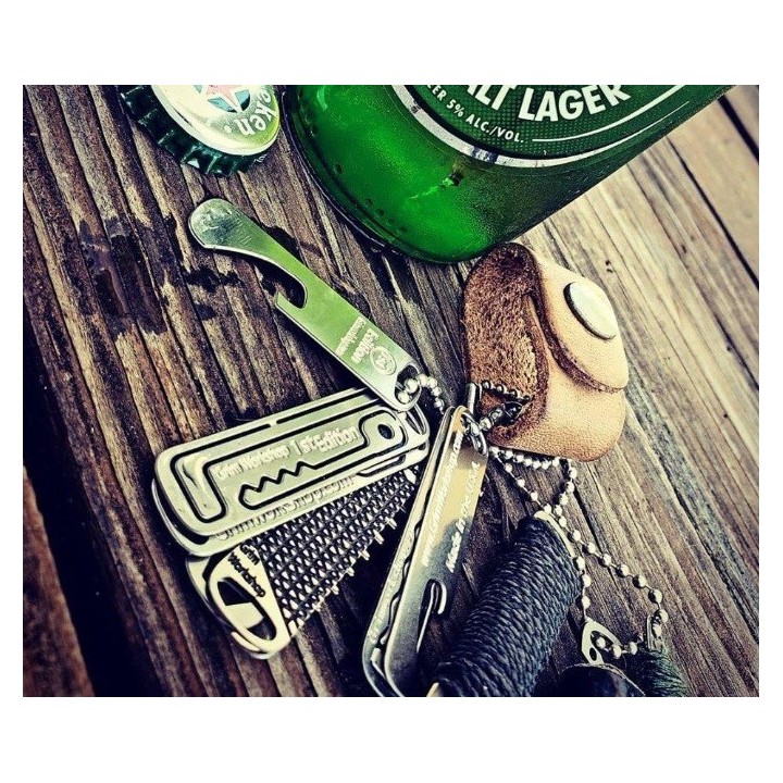 Grim Workshop Lock Pick 1 x Lock Pick Rake Micro Tool Tension Wrench Small Carry Clip