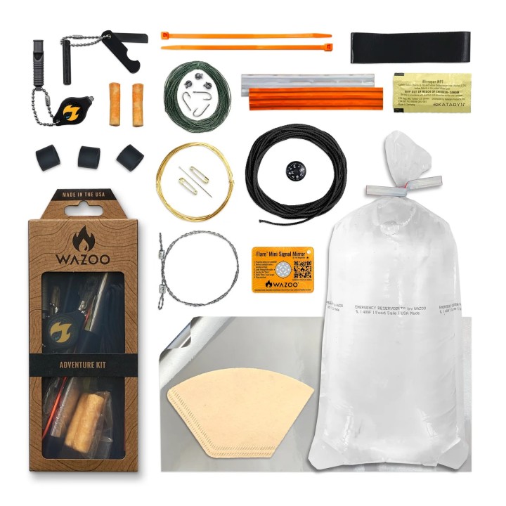Wazoo Adventure Kit with packaged box