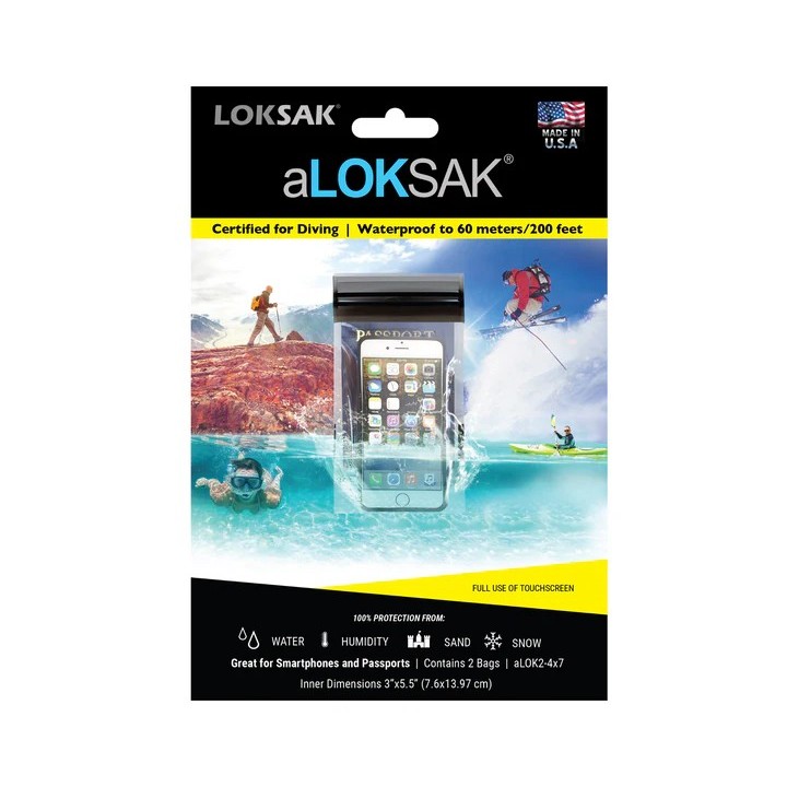 aLOKSAK Waterproof Bag 2 x 4x aLOK2-4x7
