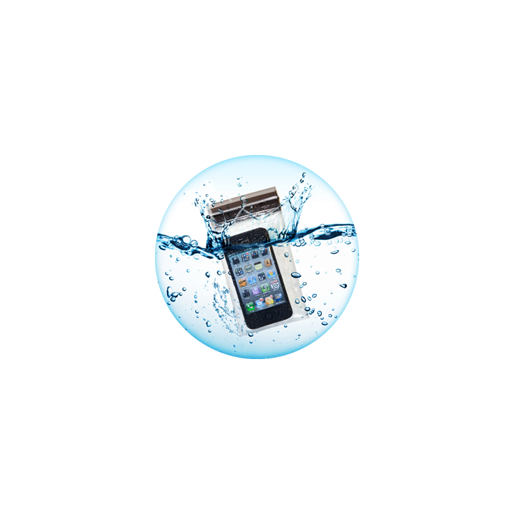 aloksak phone in water