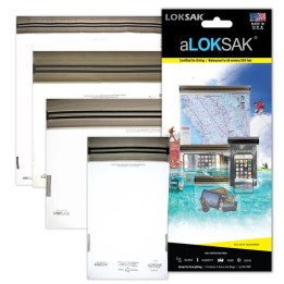 aLOKSAK Waterproof Bag aLOK4-MP MEDIUM multipack set pack of four