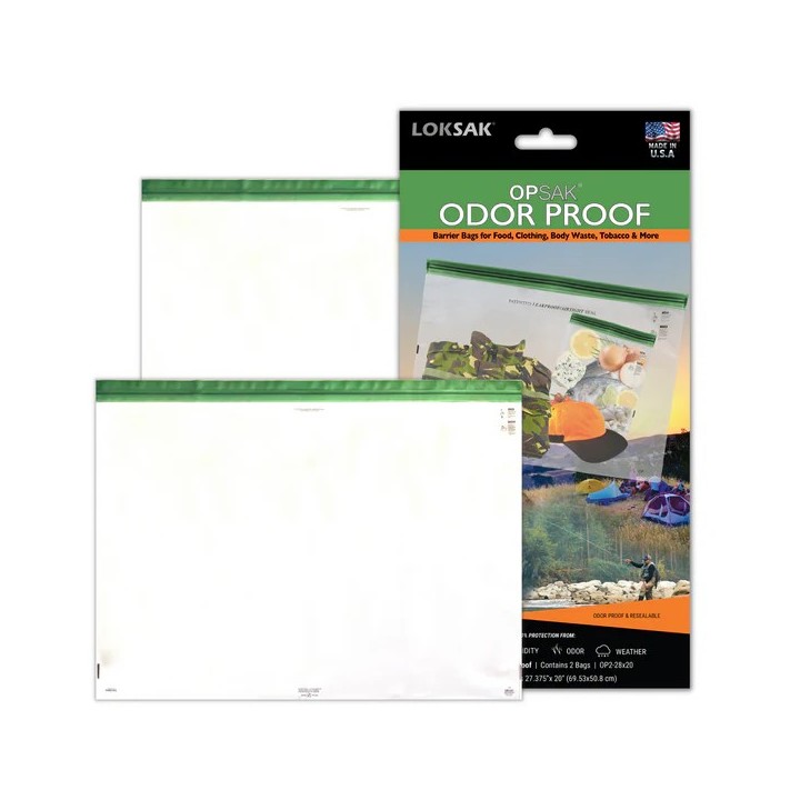 LOKSAK - OPSAK OP2-28x20 Odorproof Dry  bag resealable Recyclable storage bags 28x20