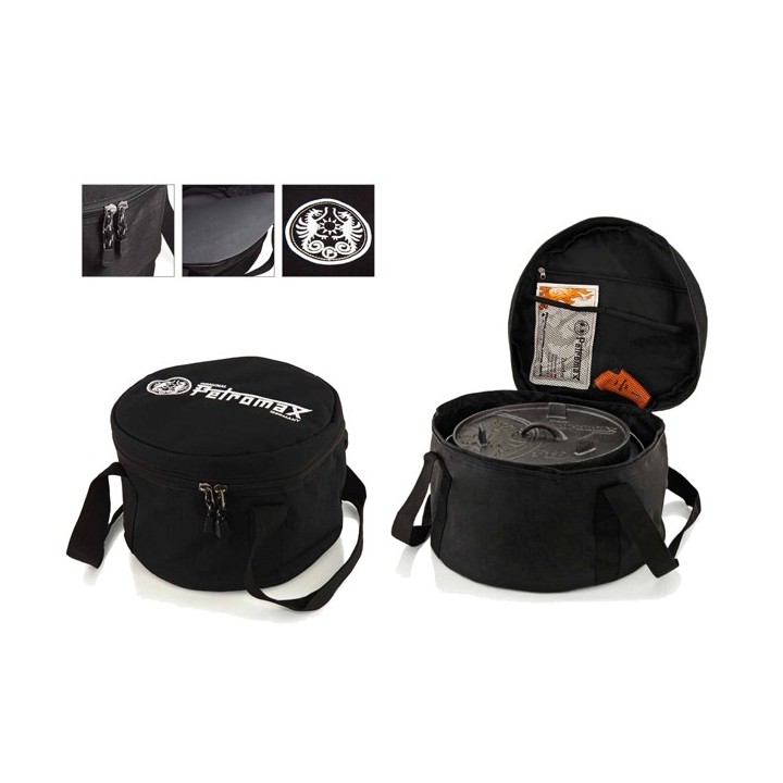 Petromax Dutch Oven Transport Bags FT-TA sized small, mediam, large & XL. The XL is designed to transport the Petromax Atago