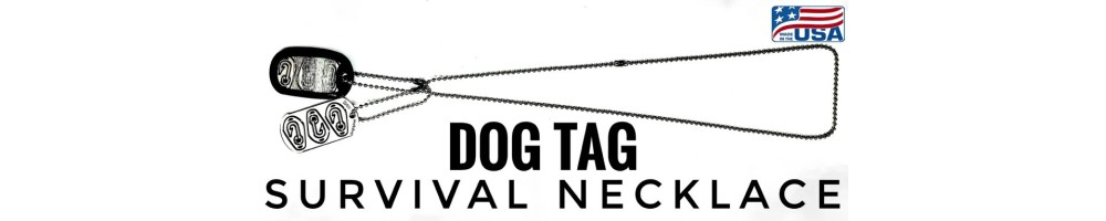 Dog Tag Survival Necklaces - Grim Workshop
